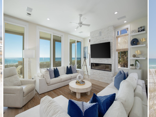 Amazing 5 Bedroom Beachfront Home in Destin with Sunset View